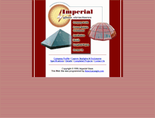 Tablet Screenshot of imperialskylights.com